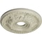 Ekena Millwork Granada Ceiling Medallion (Fits Canopies up to 6 5/8"), 18"OD x 3 1/2"ID x 2 1/2"P, Clear Yellow CM18GACYF - alternate 3